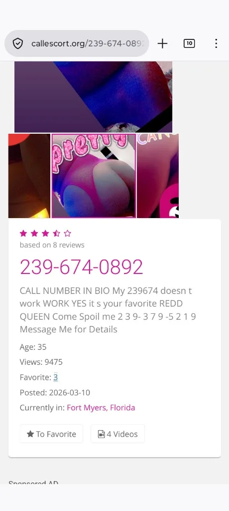 SPECIALS THIS MORNING it's your favorite REDD QUEEN Come Spoil me 2(3)9-(3)7(9)-5(2)1(9) Message Me for Details - Photo 9 | Escort in fort Myers