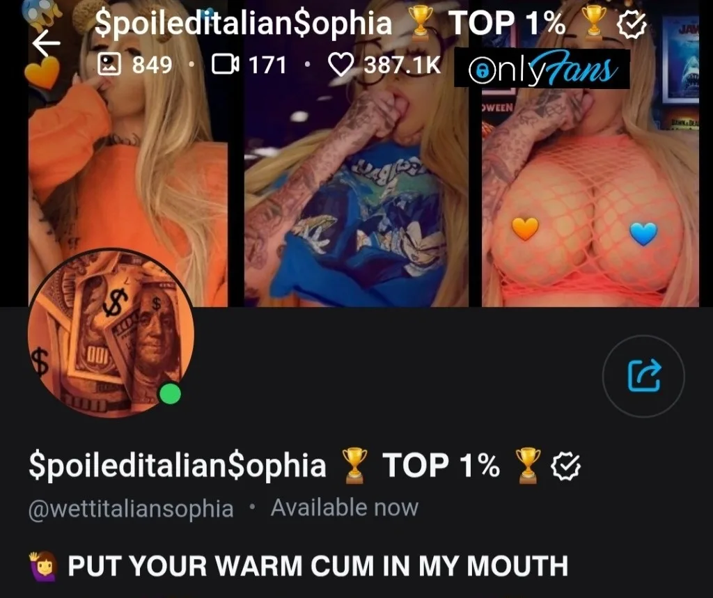 IF U WANNA SEE ME MESSAGE ME ON MY 𝙊𝙉𝙇𝙔𝙁𝘼𝙉𝙎 AND I WILL MESSAGE YOU BACK ⬇ 𝙄𝙉𝙎𝙏𝘼𝙉𝙏𝙇𝙔 PRESS DOWN ON MY ONLYFANS LINK BELOW AND PRESS OPEN https://onlyfans.com/wettitaliansophia - Photo 11 | Escort in Waco