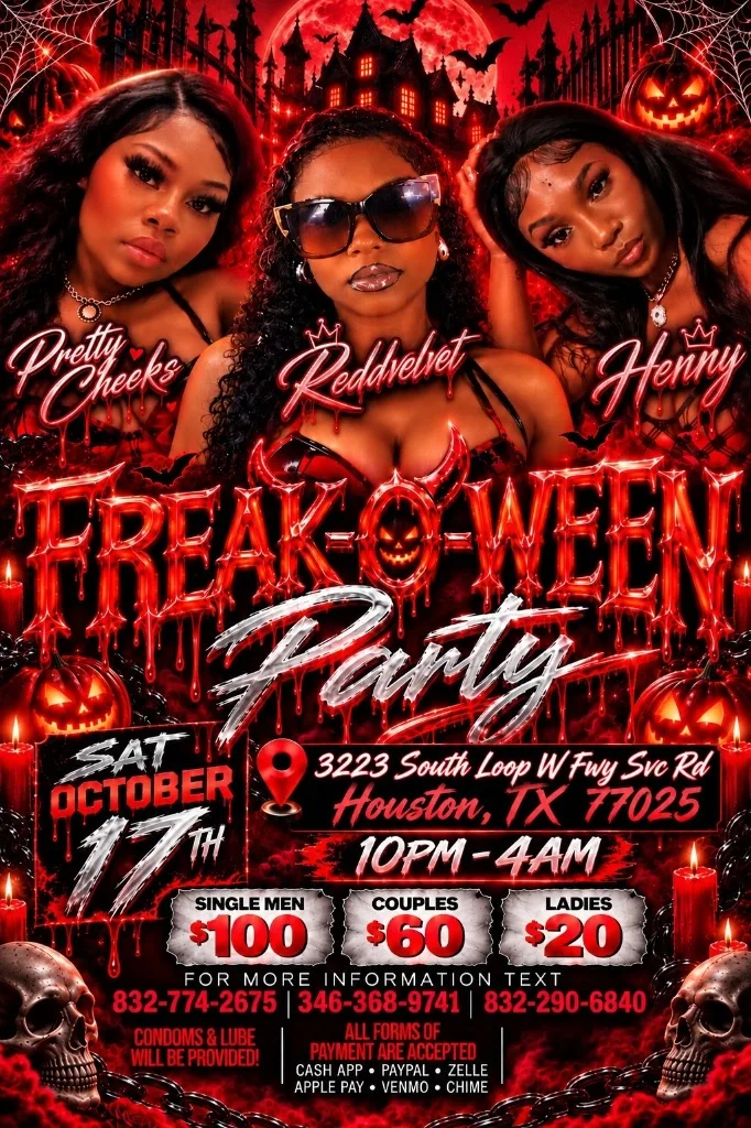 TONIGHT❗FREAK-O-WEEN ❗OCTOBER 17TH❗THE ADDRESS IS POSTED❗