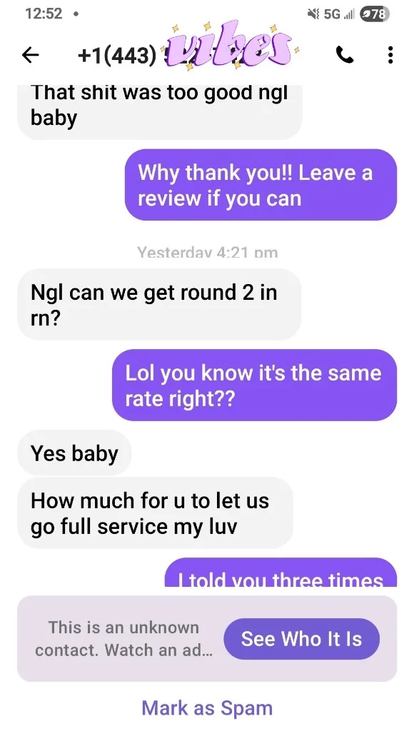 LAST DAY FOR SPECIALS!!!!DO NOT CALL TEXT!!!! PEGGING 120-200 CARPLAY ONLY *** BEST HEAD IN THE STATE*** CONTENT FOR SALE - Photo 11 | Escort in West Baltimore